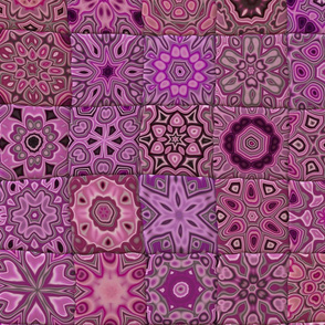 Quilt - Floral - Pink