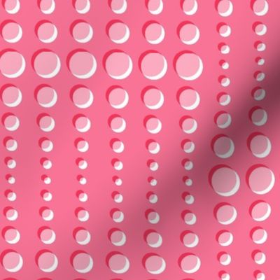 Effervescence (MidMod Snapdragon on Flamingo) || bubble stripes