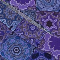 Quilt - Floral - Purple