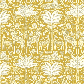 Scandinavian Jungle in Gold