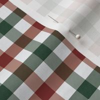 small/2in Christmas gingham