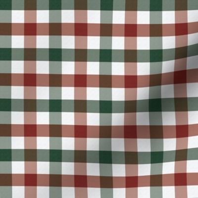 small/2in Christmas gingham