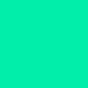 solid  electric aqua green (00EDAA)