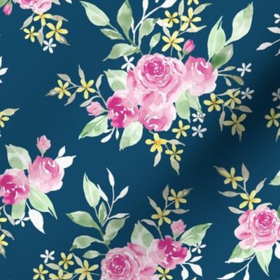 rosespray on navy