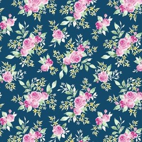 rosespray on navy