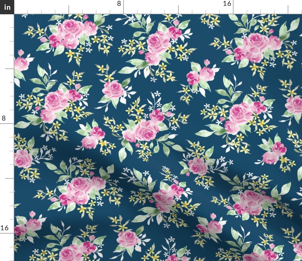 rosespray on navy