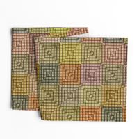 Quilt - Square - Beige