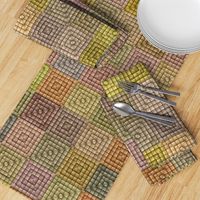 Quilt - Square - Beige