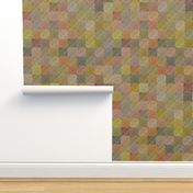 Quilt - Square - Beige