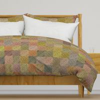 Quilt - Square - Beige