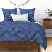 Quilt - Square - Blue