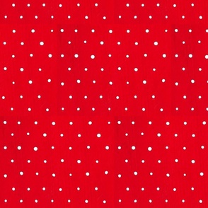 Red with White Dots 