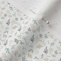 Olive leaves Ditsy pattern, dolls house wallpaper, tie, headband, bandana, spring, summer, 4.6x4”