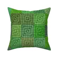 Quilt - Square - Green