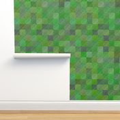 Quilt - Square - Green