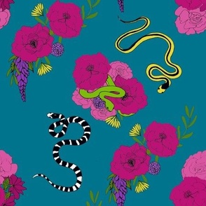 Flowers and Snakes