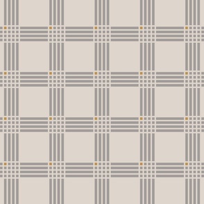 Normal scale • Soft squares - beige background