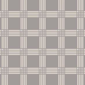 Normal scale • Soft squares - grey background