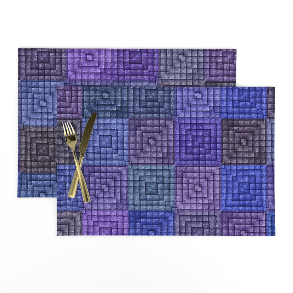 Quilt - Square - Purple