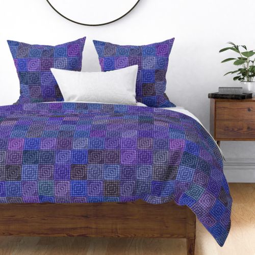 Quilt - Square - Purple