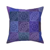 Quilt - Square - Purple