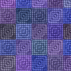 Quilt - Square - Purple