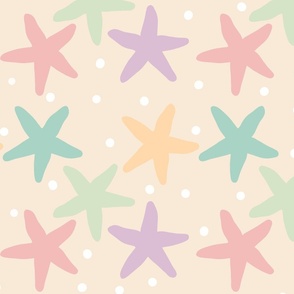 Pastel Starfish