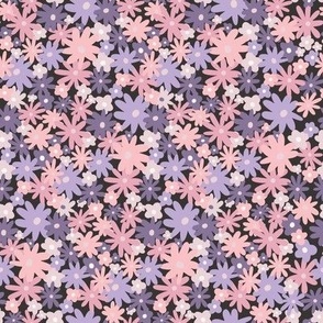 ditsy floral - pink