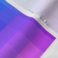 6" gradient pixelsquares windows - blue, cyan, purple, pink