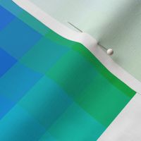 6" gradient pixelsquares windows - blue, aqua, green, teal