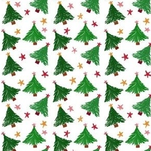 Christmas Trees and Stars (mini)
