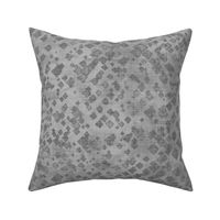 Diamonds Block Print in Gray (xl scale) | Snake pattern, lizard print, dragon scales, faux snake skin print for wild decor, snakeskin yoga pants, jungle print beach wear.