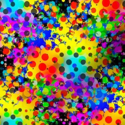 Splatters and Dots of Color