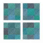 Quilt - Square - Turquoise