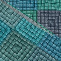 Quilt - Square - Turquoise