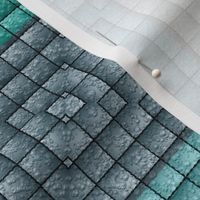 Quilt - Square - Turquoise