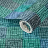 Quilt - Square - Turquoise