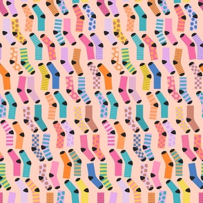 socks that dont match purple orange pink 9 inch ( 12 inch wallpaper)