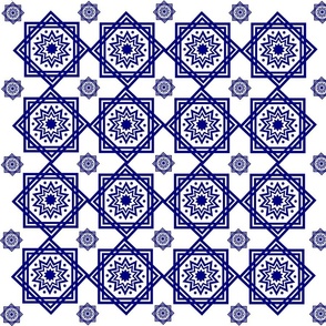 blue oriental carpet 