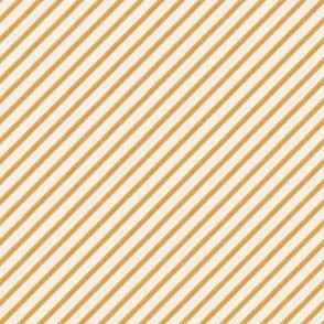 small simple diagonal watercolor stripe in pumpkin orange