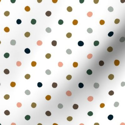 Brighton polka dot - white