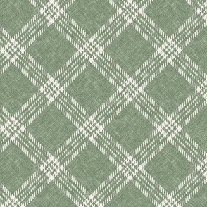 Fall plaid -  double window pane plaid -  sage (45) C22