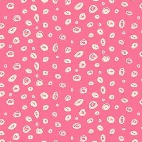 Showy Dots on Pink