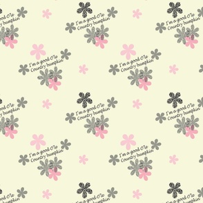 Country Bumpkin Pink Daisies-01