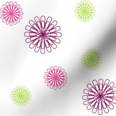 Pretty Paperclip Flowers 