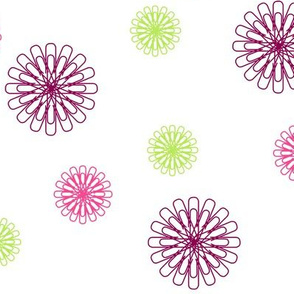 Pretty Paperclip Flowers 