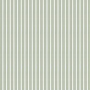 Tiny Ticking Stripe Sherwood Green and Kennebunkport Green and White copy