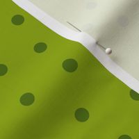 Scattered Dot - Lime green
