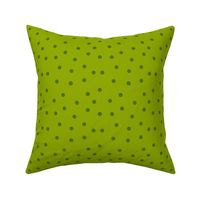 Scattered Dot - Lime green