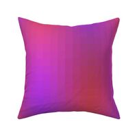 one-inch gradient pixelsquares - red, pink, magenta and purple